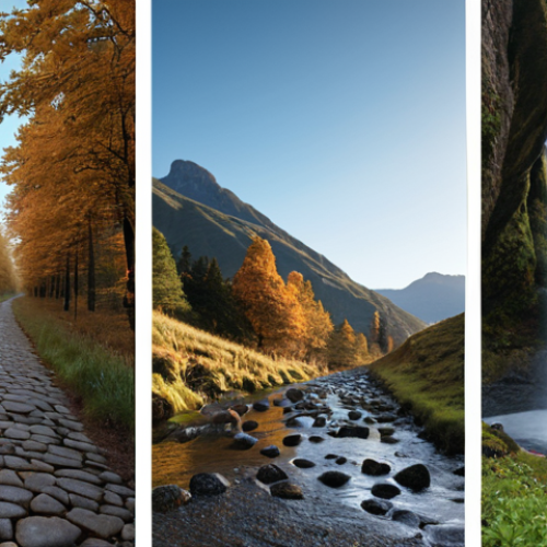 Here are three image prompts in English, summarizing different aspects of the provided content for Stable Diffusion: